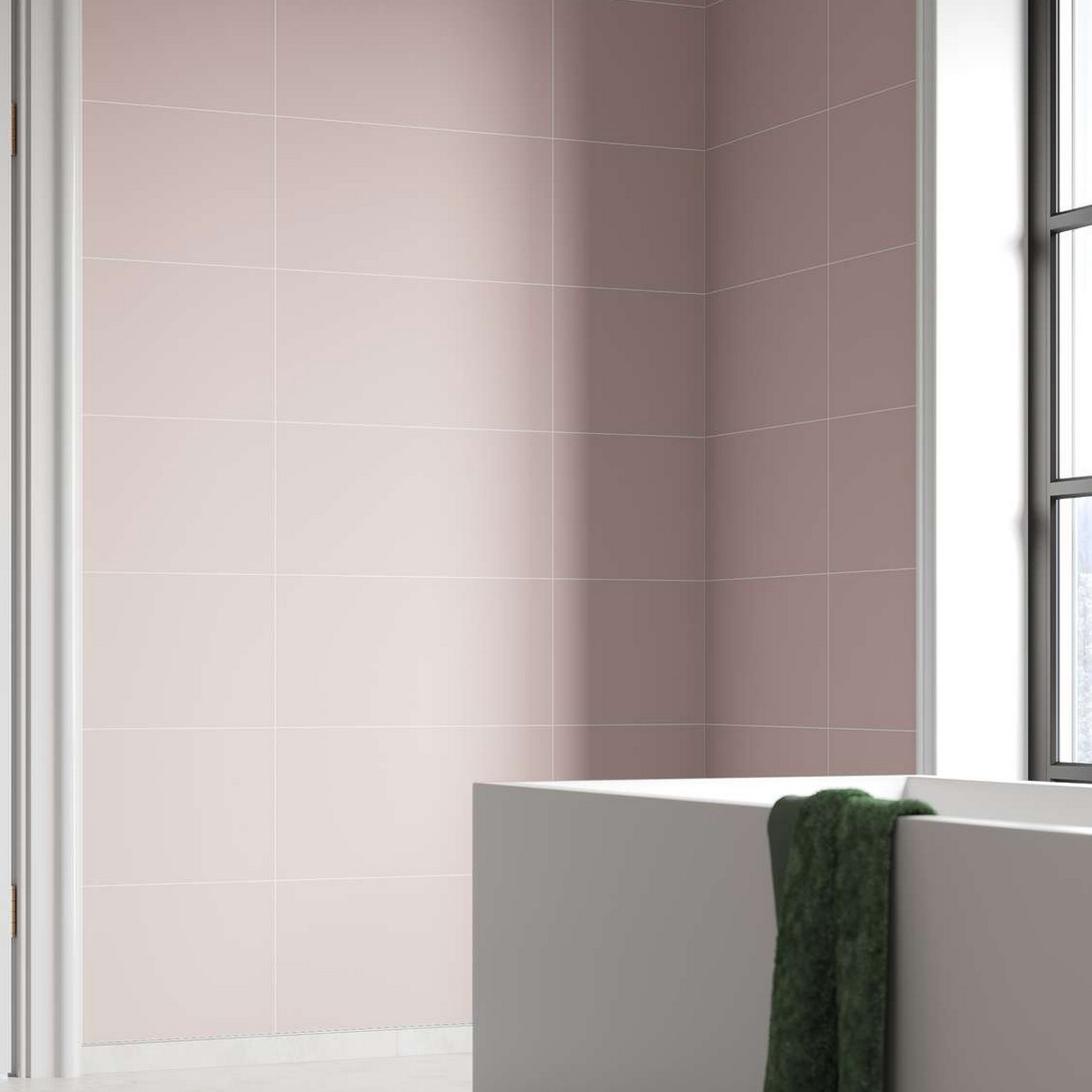 Baderomspanel Fibo 5218-M6030 Dusky Pink