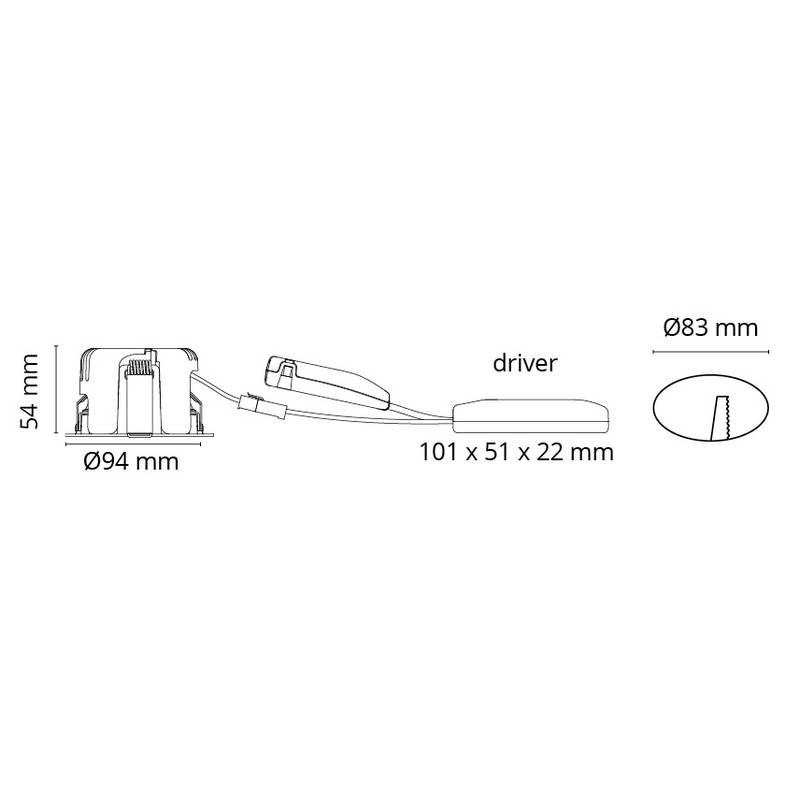 Dow Junistar Lux Isosafe V 27K Hvit, 2700 K