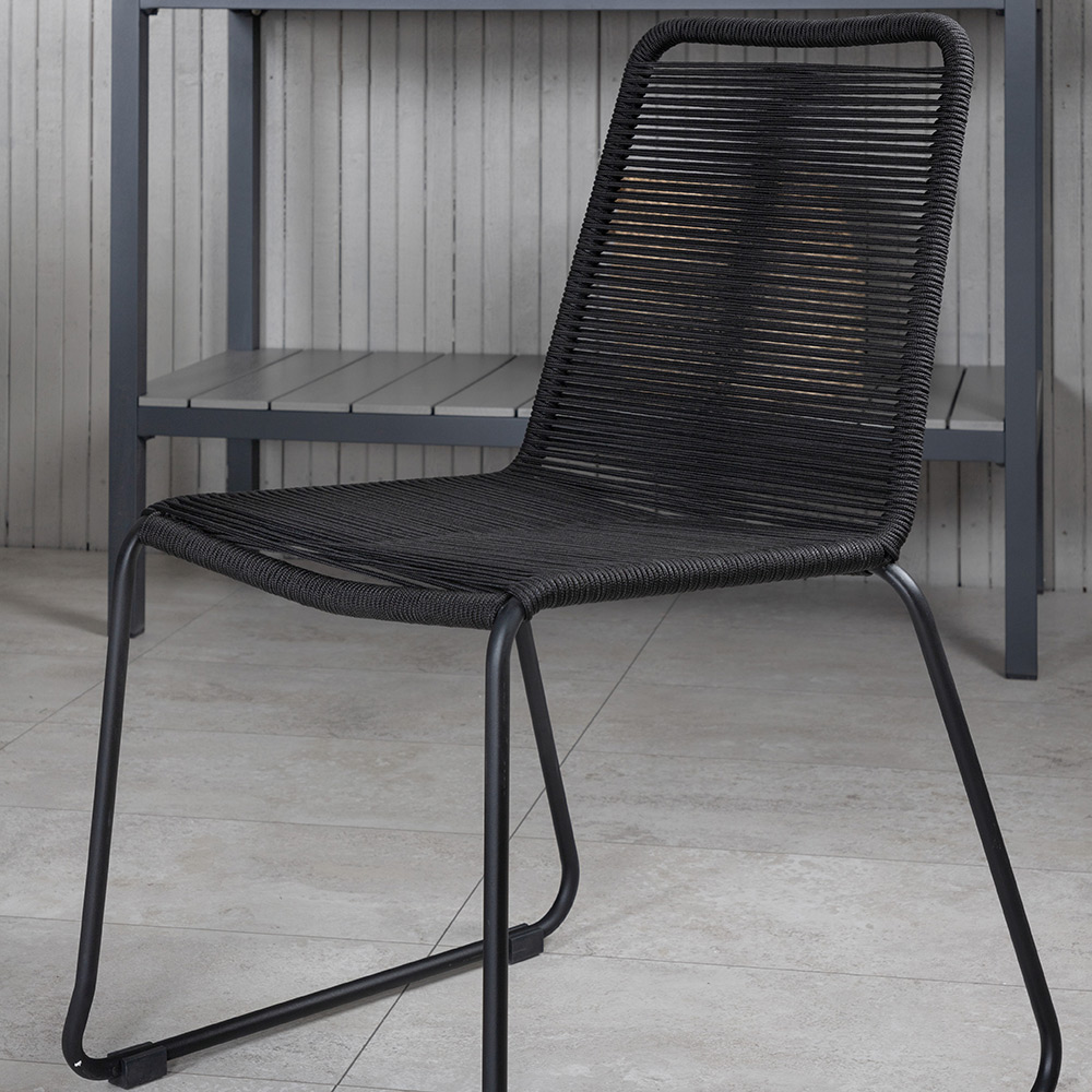 Spisegruppe Venture Home Vyn med 6 Lumi Stablebare Spisestoler