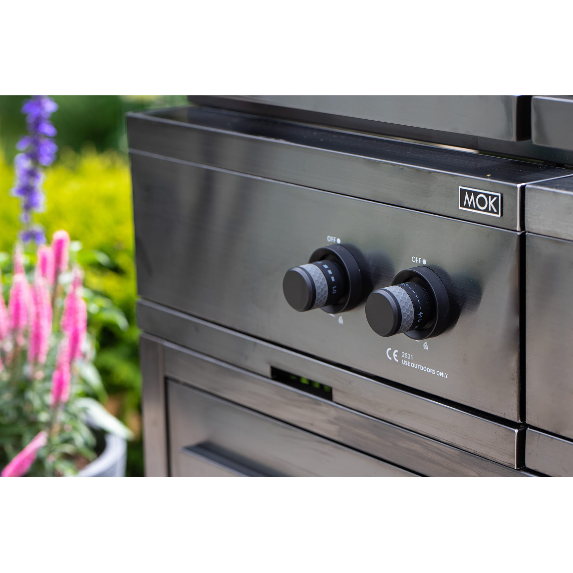 Gassgrill Myoutdoorkitchen Nordic Line Integrerbar 2 Brennere