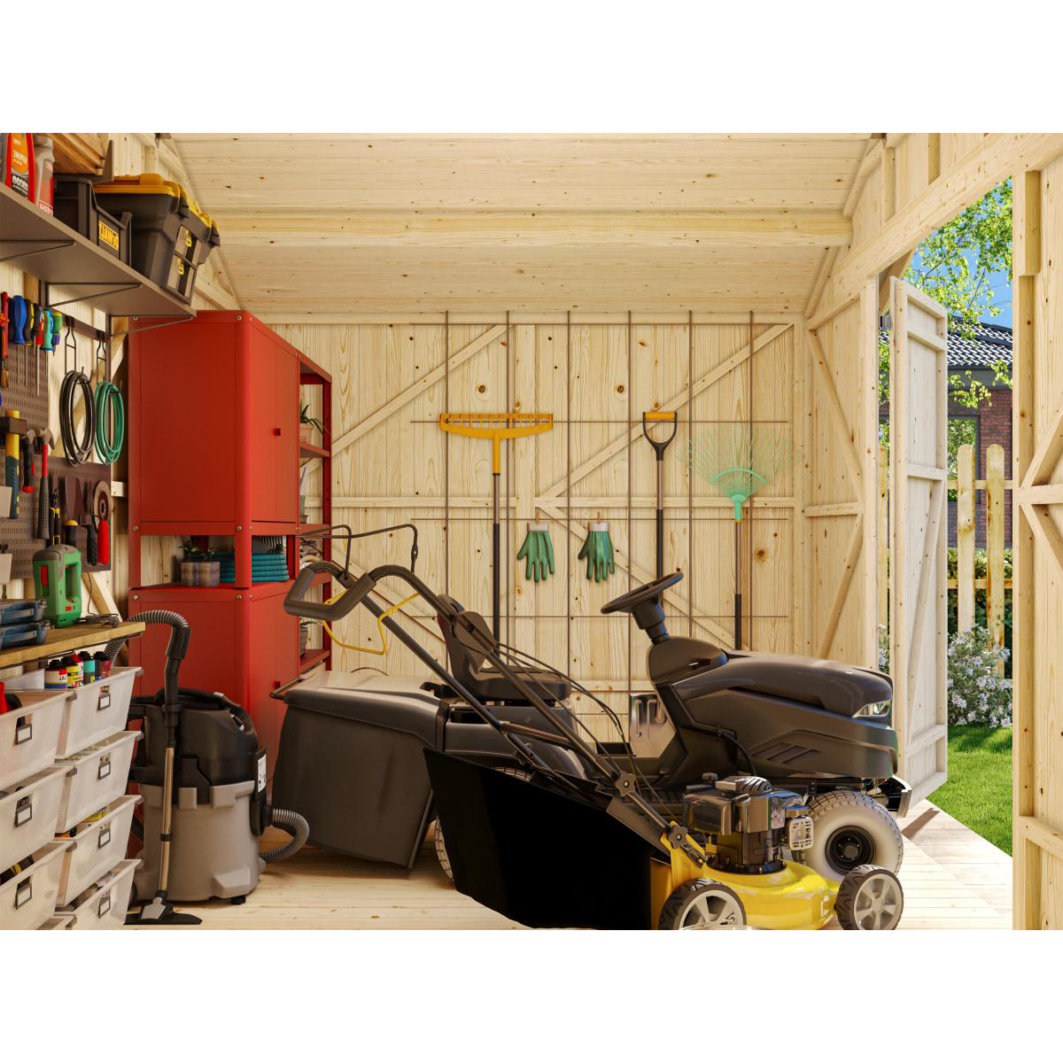 Redskapsbod Palmako Nils 8,2 m2