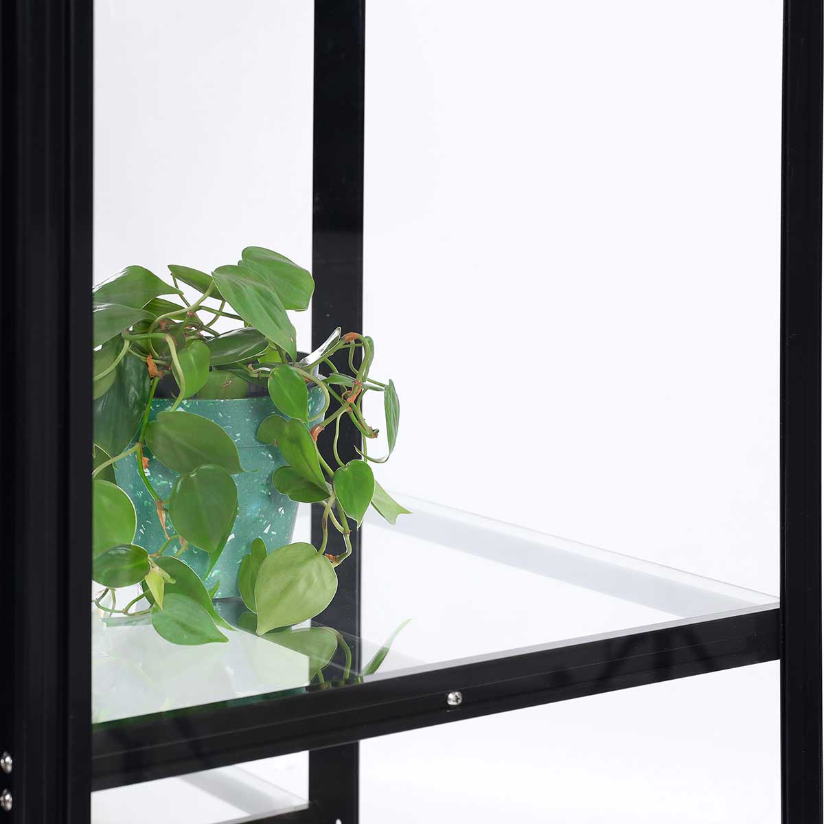 Drivhus Metalcraft 91x51x157 cm Sort Rektangulær