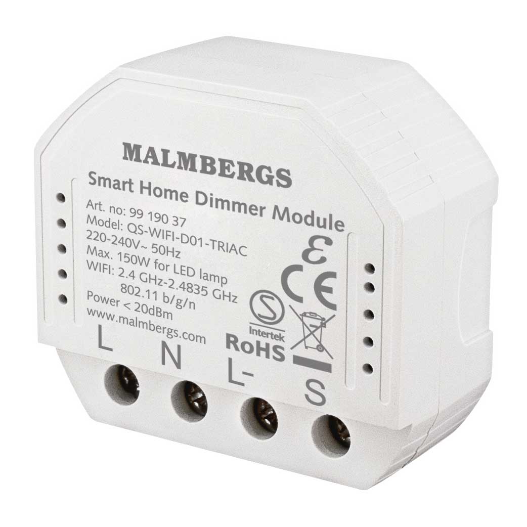 Boksdimmer Malmbergs SmartHome Wifi