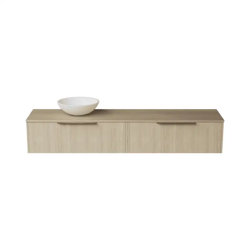 Servantskap FOSSBAD New Block B180 for Benkeplate og Servant