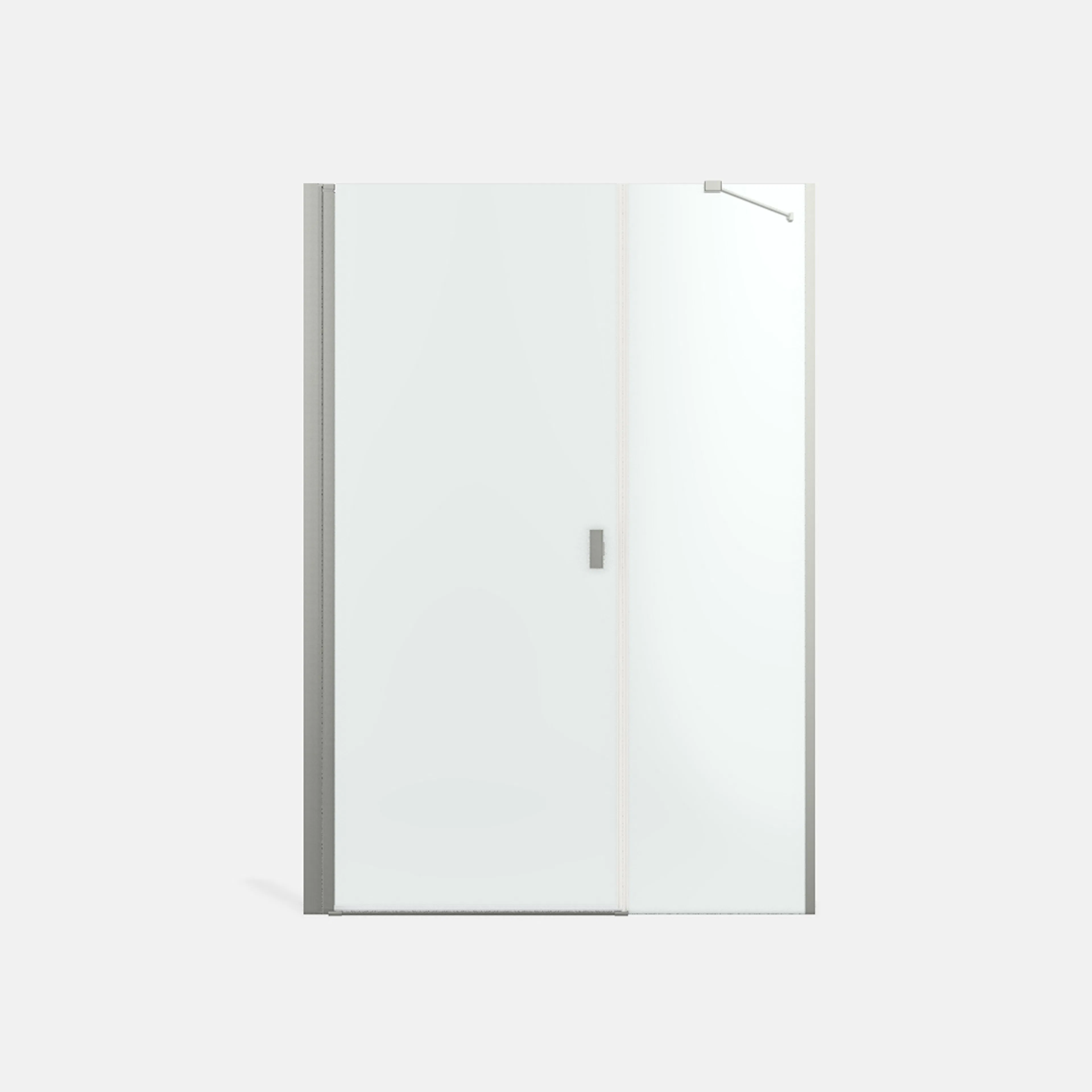 Dusjdør Strømberg Noma 45 med Sidepanel Nisje