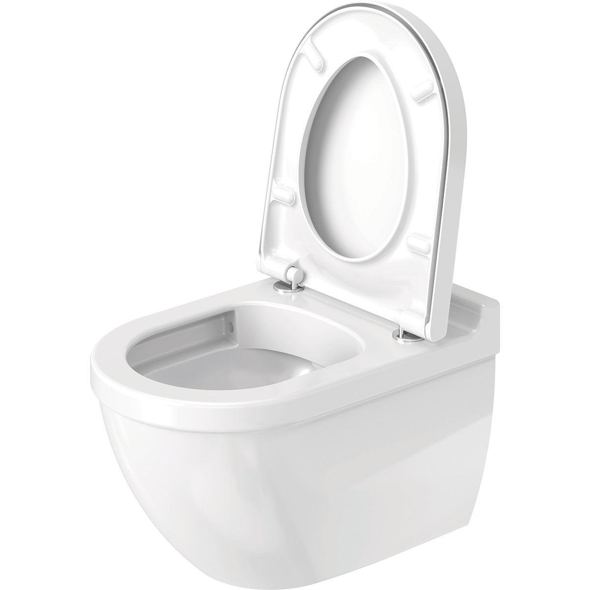 Vegghengt Toalett Duravit Starck 3 Rimless med Toalettsete