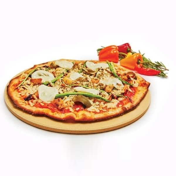 Pizzastein Broil King Rund