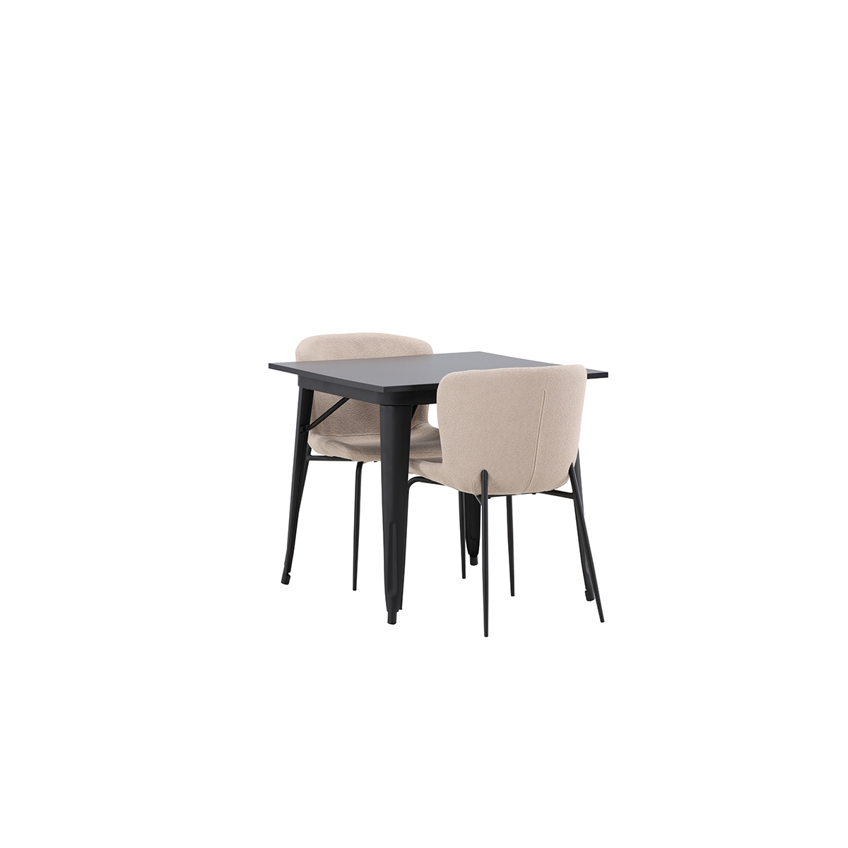 Spisegruppe Venture Home Tempe med 2 Modesto Stoler
