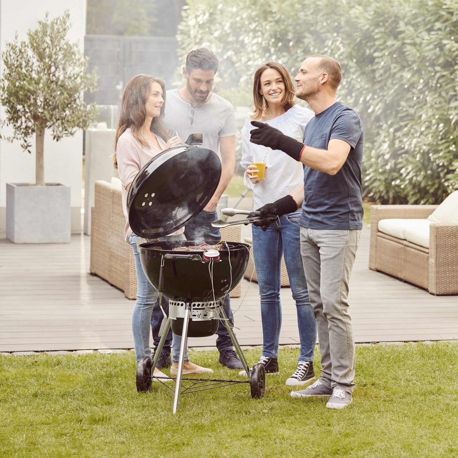 Kullgrill Weber Master-Touch® GBS Kulegrill Premium E-5770 Ø57 cm med SS-Grillrist