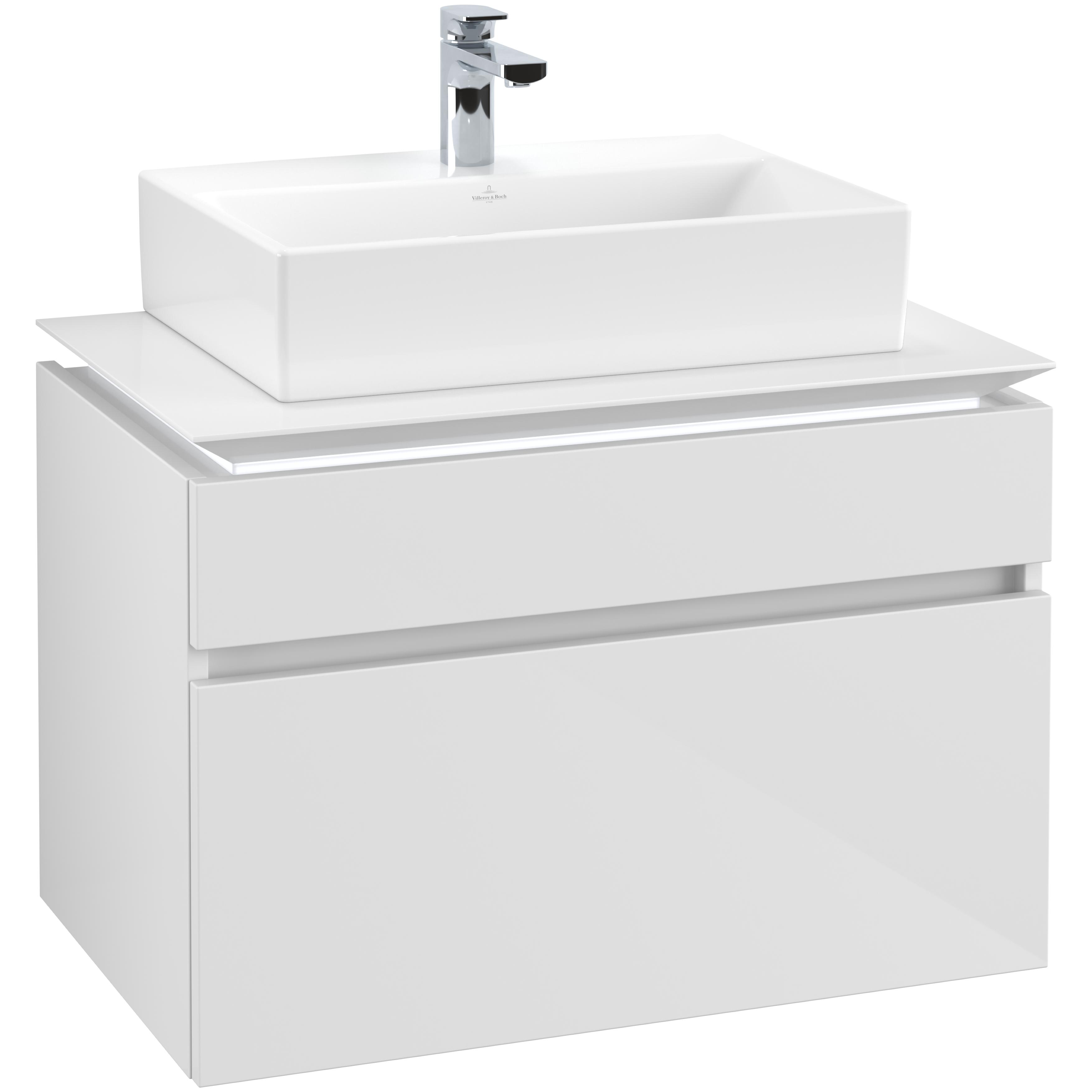 Tvättställsskåp Villeroy & Boch Legato 800 med 2 Lådor för Tvättställ från Memento | badrum - badrumsmobler - tvattstallsskap-och-kommod | KakelKungen