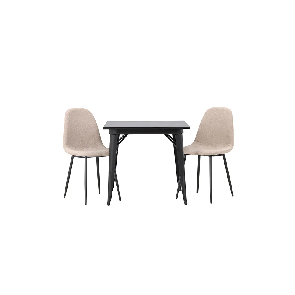 Spisegruppe Venture Home Tempe med 2 stk Polar Stoler