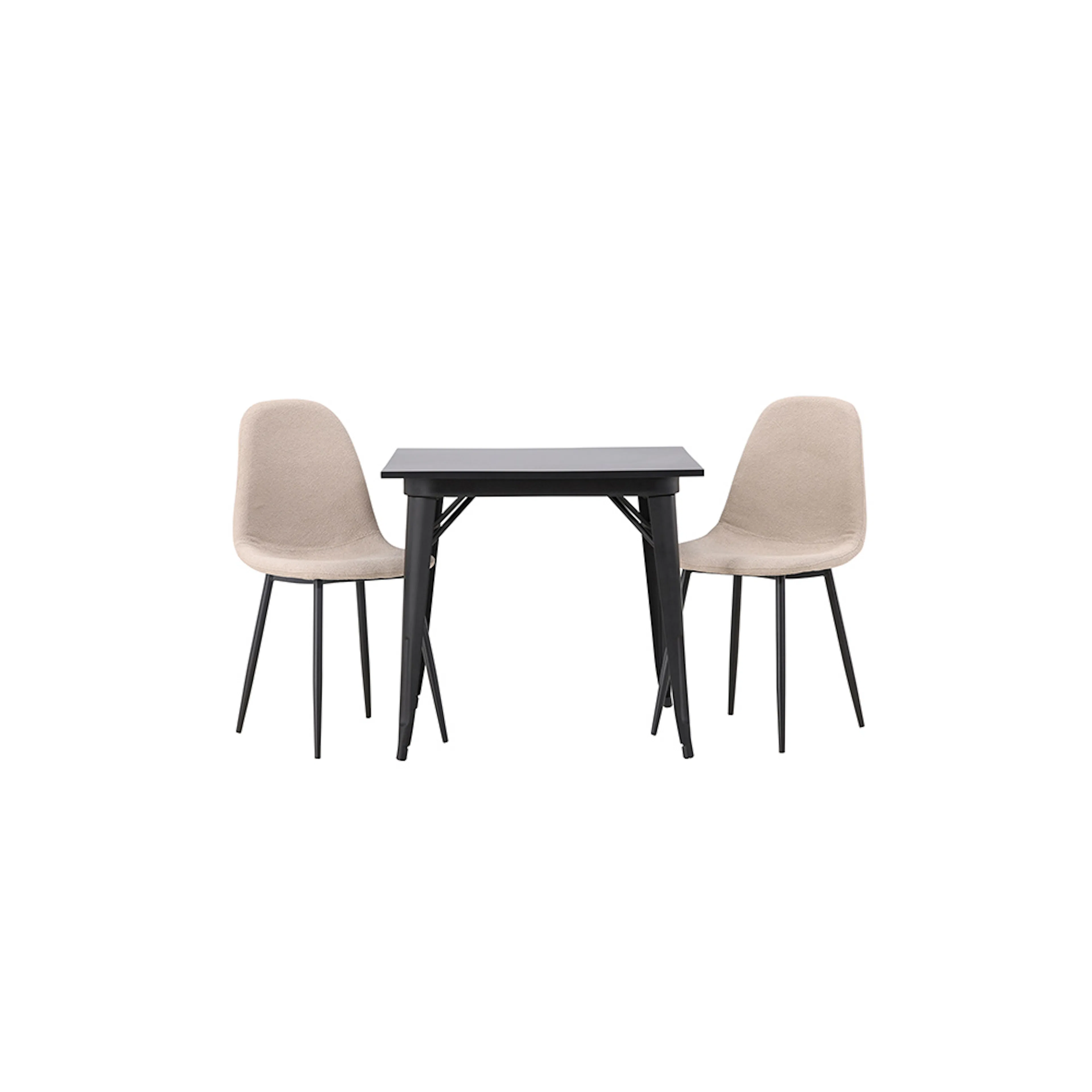 Spisegruppe Venture Home Tempe med 2 stk Polar Stoler
