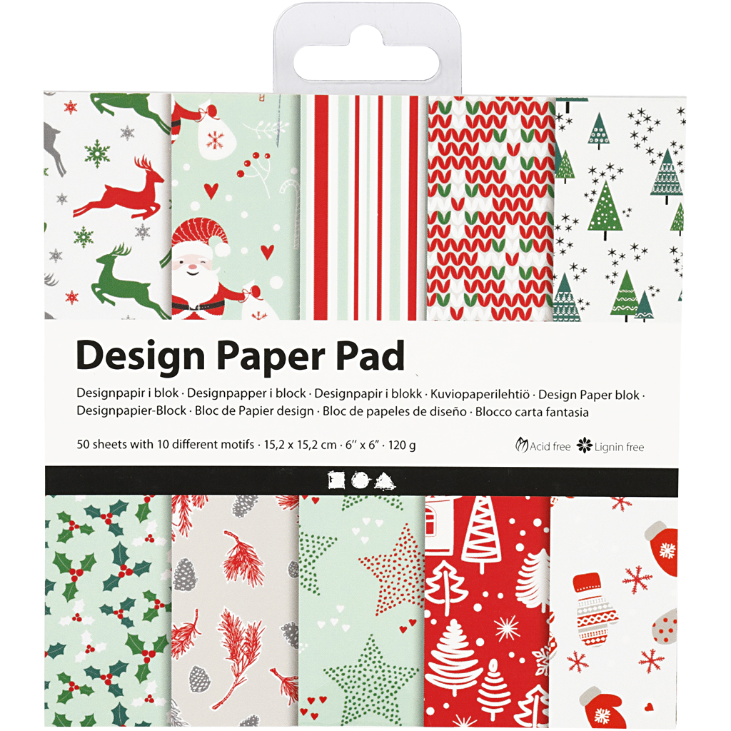 Designpapir Creativ Company 50 Ark/1 Pk