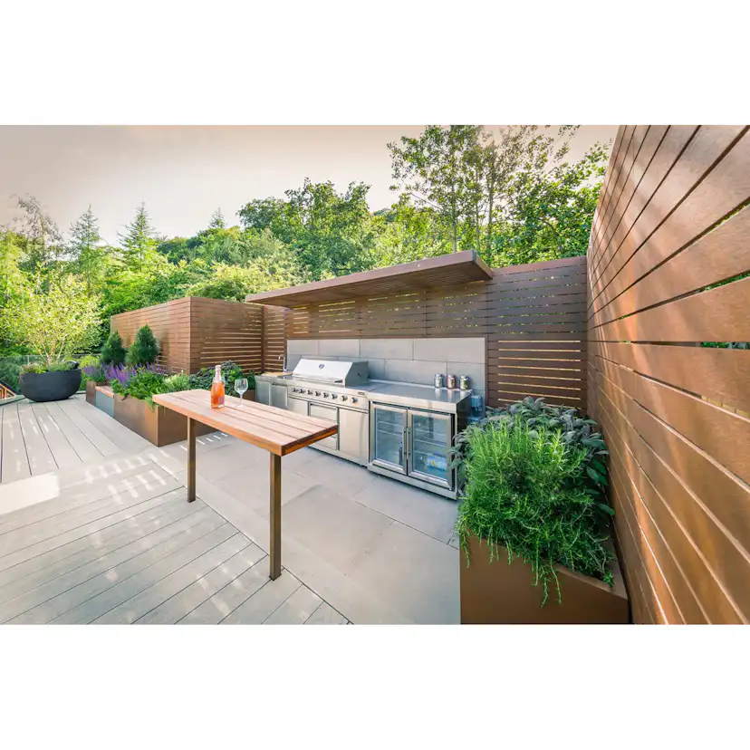 Kjøleskap Modul Myoutdoorkitchen Stainless Collection med Dobbeldører
