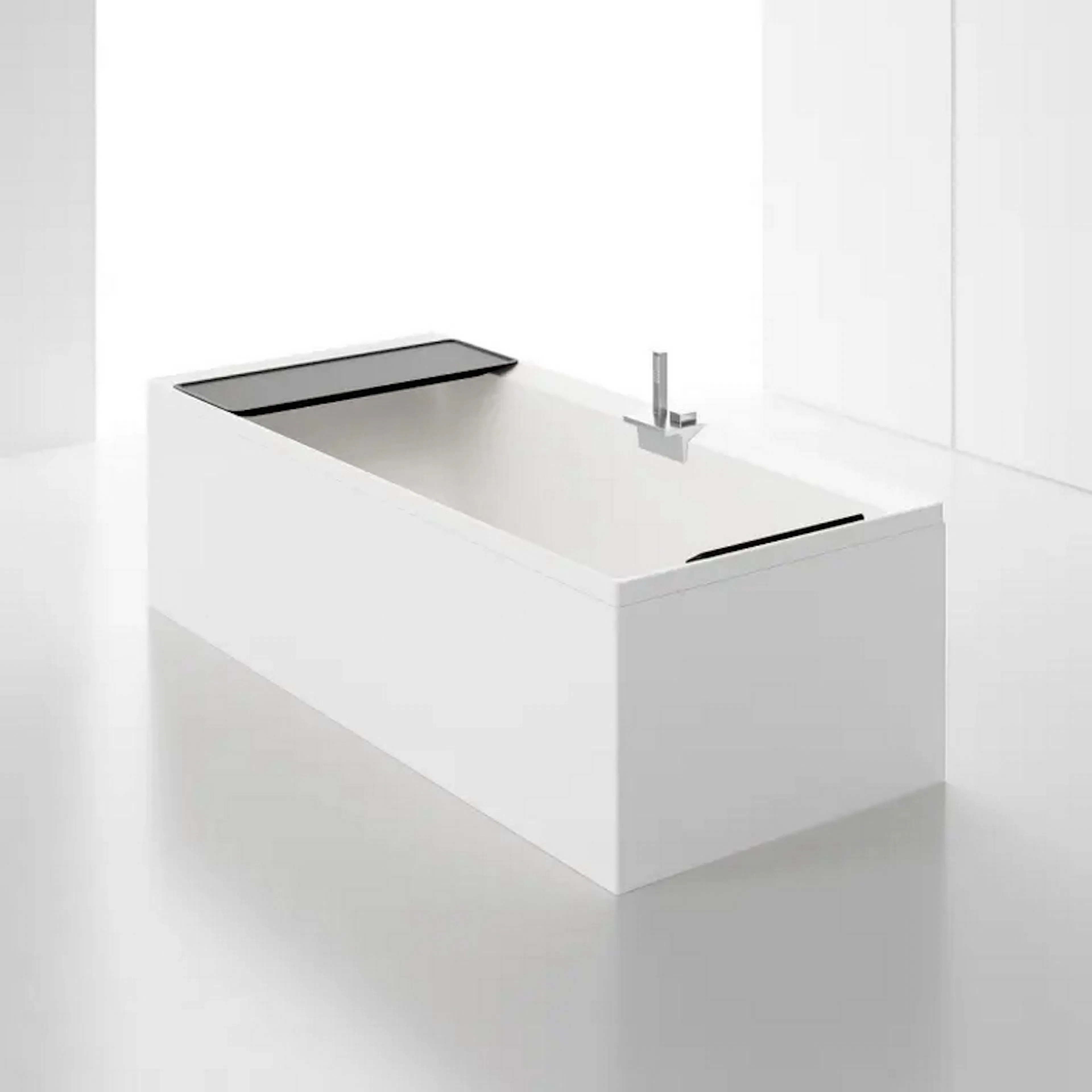 Divina Badekar 170X75 B35 Hvit Med 2 Panel Hvit 1700x750 mm