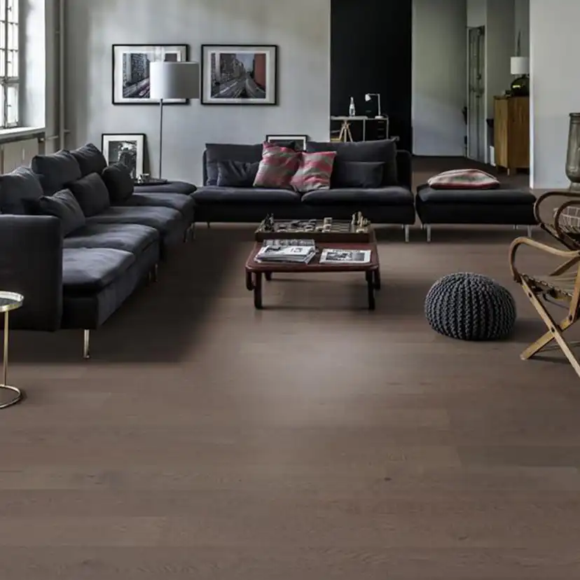Tregulv Kährs Beyond Retro Charcoal Light Ultramatt Lakk Eik 1-Stav