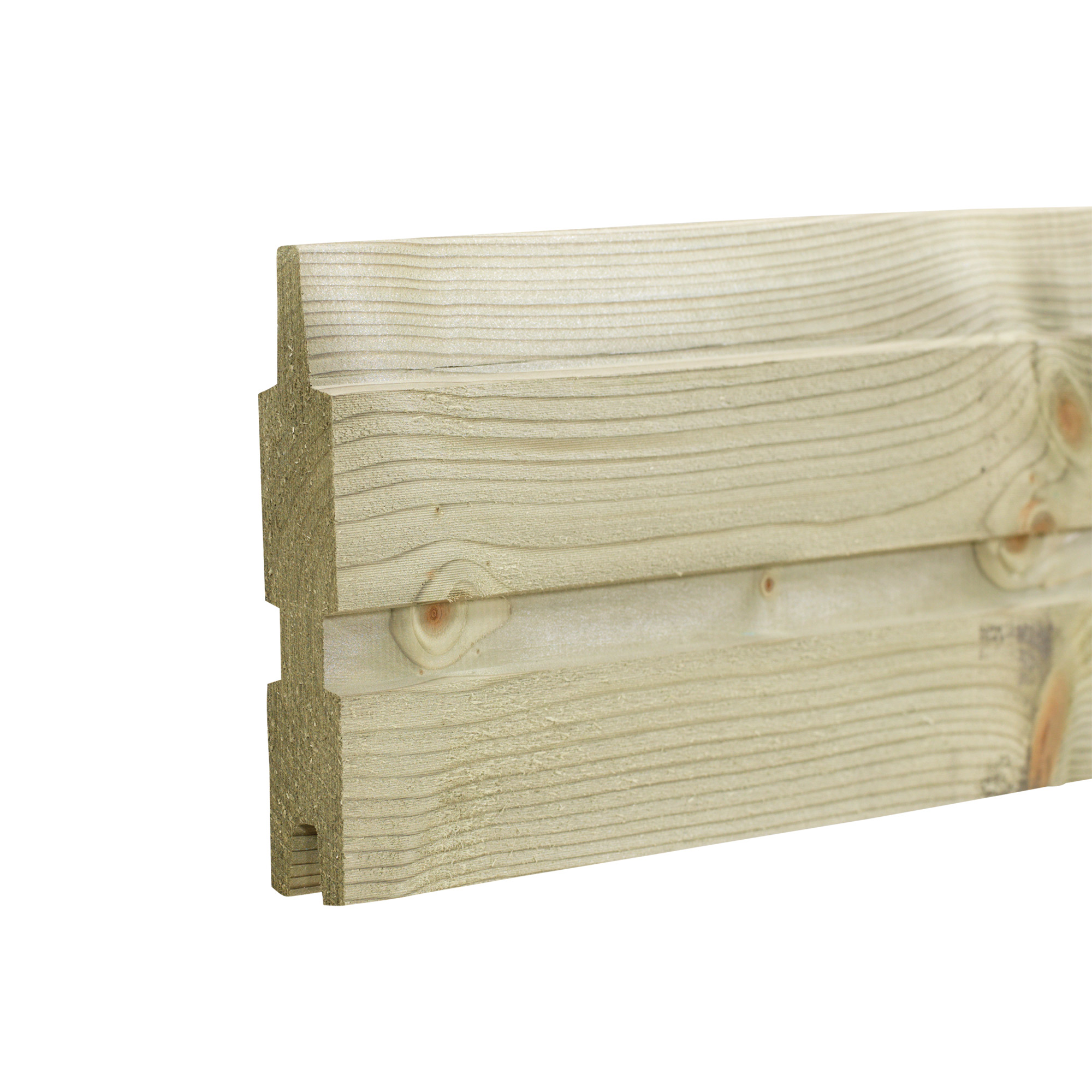 PLUS Plank Profilbräda 25x140 mm x 177 cm Tryckimpregnerad Trykkimpregnert