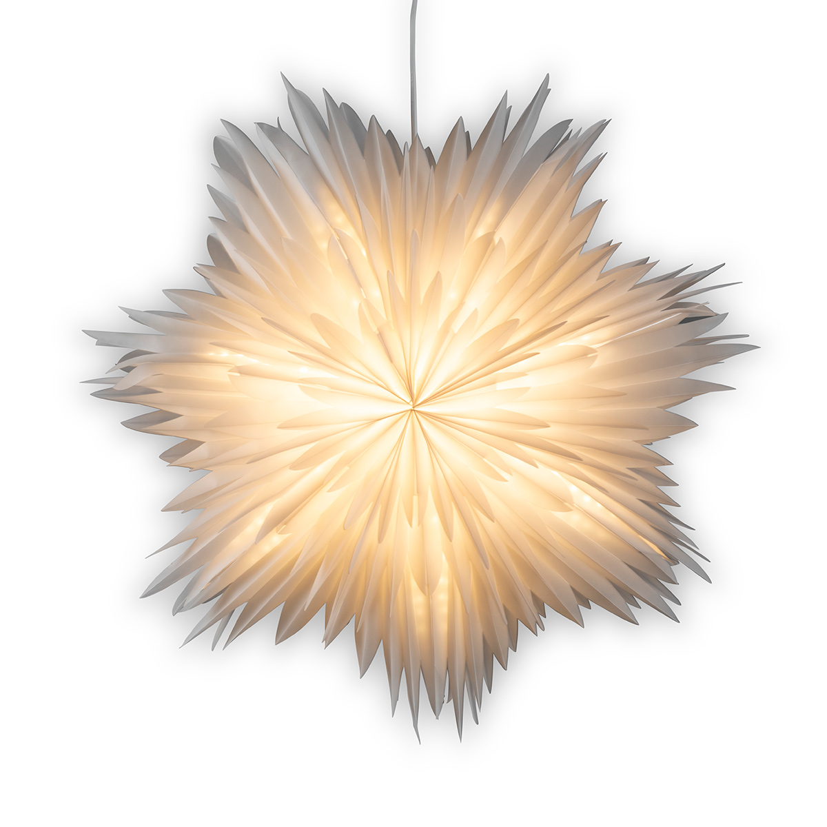 Bilde av Papirstjerne hvit 80 cm