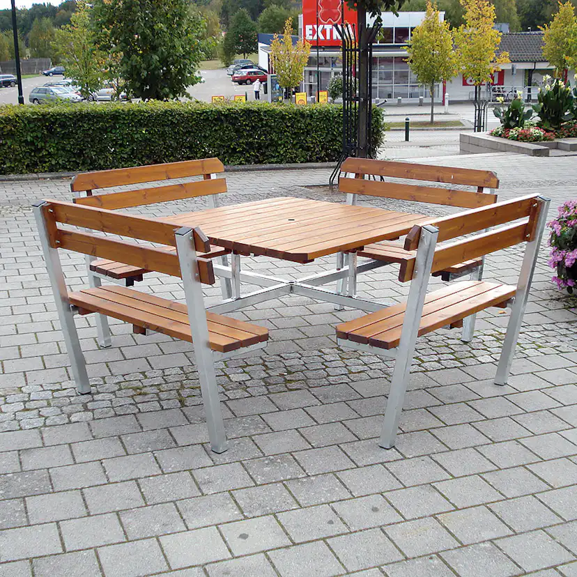 Benkebord Eden Wood Quattro