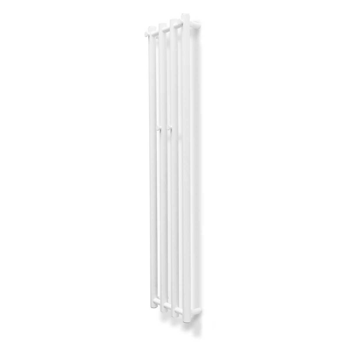 Handdukstork Sigyn 26x10,8x120 Vit Matt Vatten H-knopp Hvit, BxH: 26x120 mm