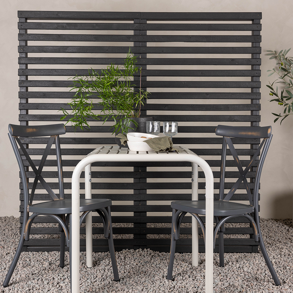 Cafégruppe Venture Home Borneo Bord med 2 Tablas Stoler