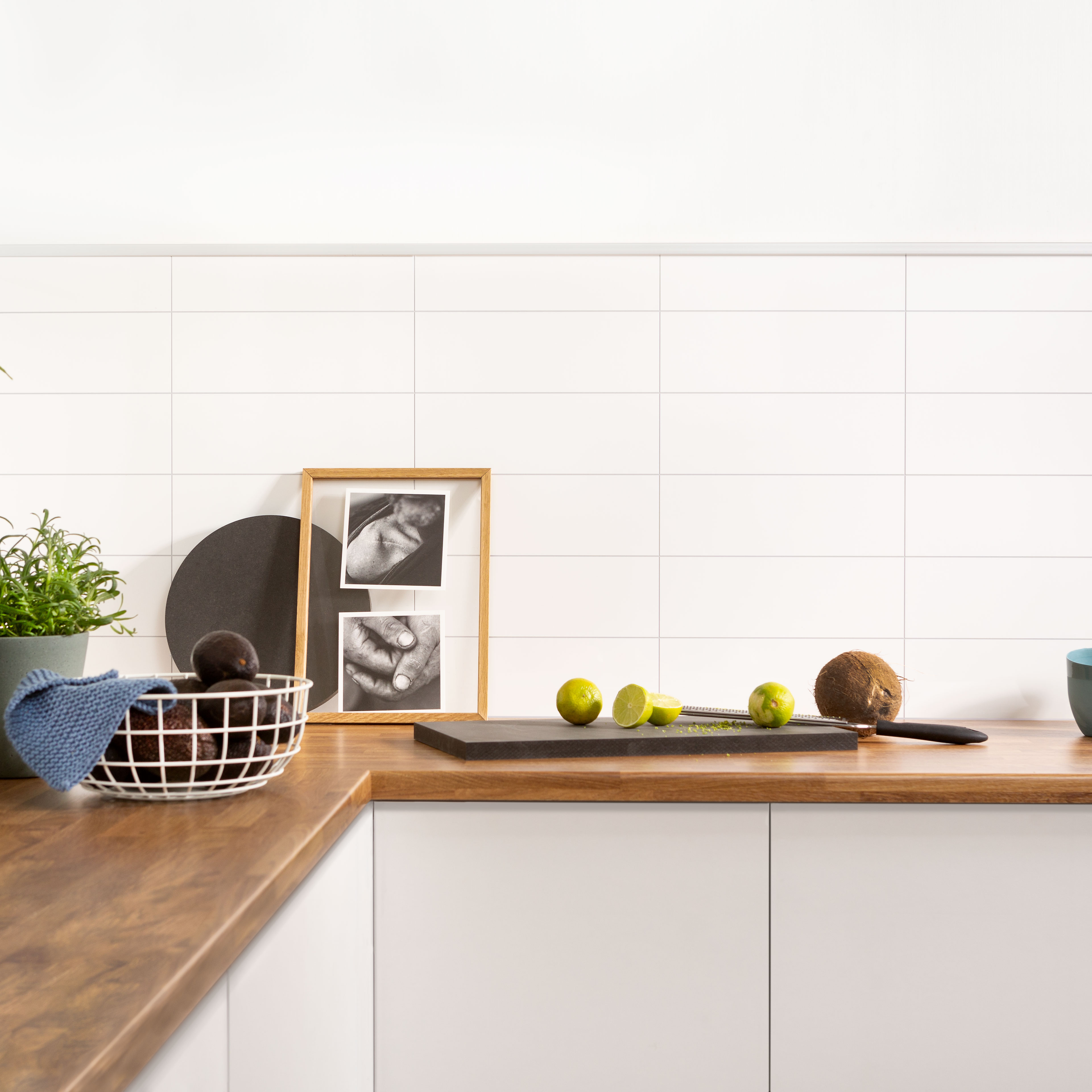 Kitchen Board Fibo 3091 KM3010 Denver White