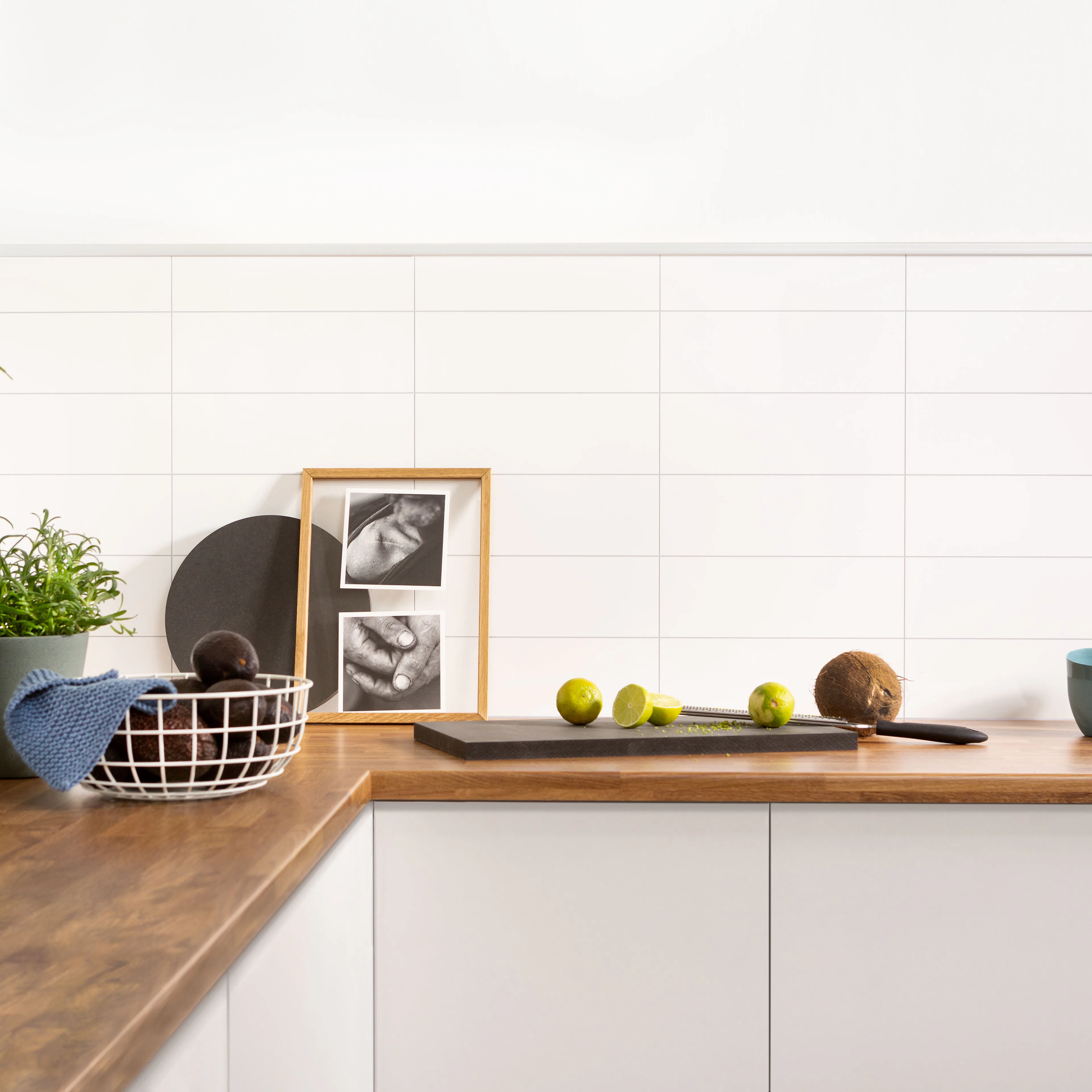 Kitchen Board Fibo 3091 KM3010 Denver White