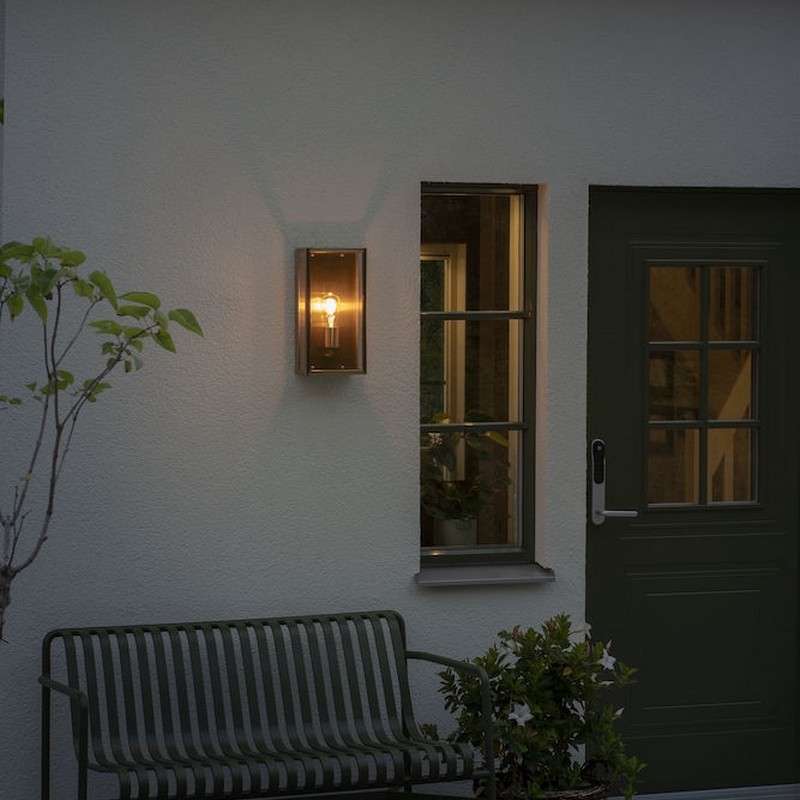 Vegglampe Gnosjö Konstsmide Carpi Stor