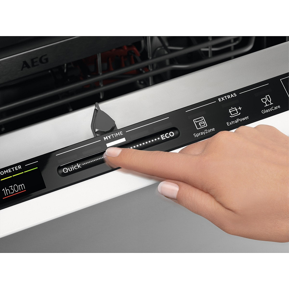 Integrert Oppvaskmaskin AEG FSE85708P Helintegrert for IKEA Metod
