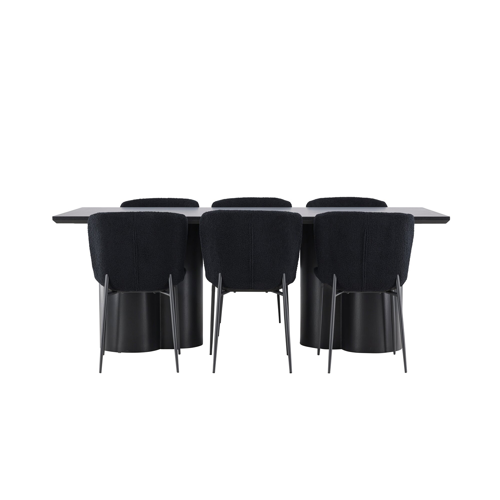 Spisegruppe Venture Home Olivia 210 med 6 stk Modesto Stoler