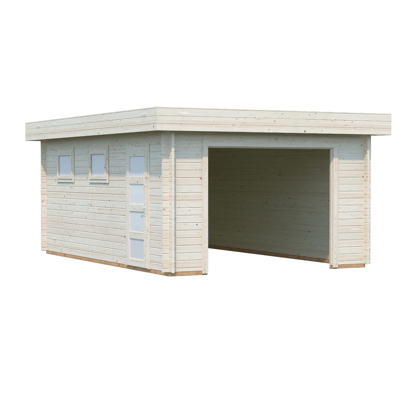 Rasmus 19,8 m2 (inv. 19,0 m2 kit) Ubehandlet