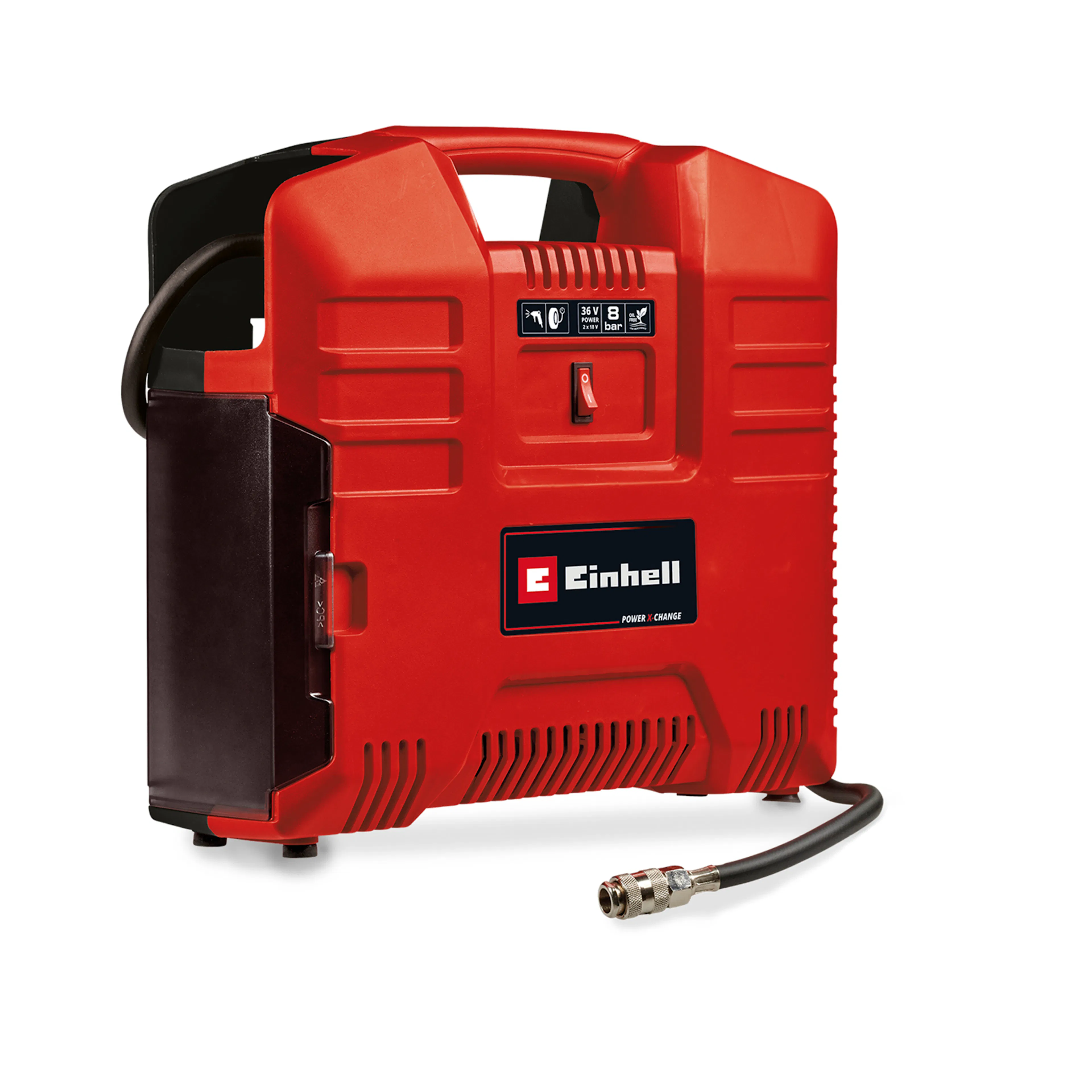 Portabel Kompressor Einhell TE-AC 36/8 Li OF Set-Solo Trådløs uten Batteri