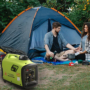 Strømaggregat Pramac P2200i 2100W med Inverter