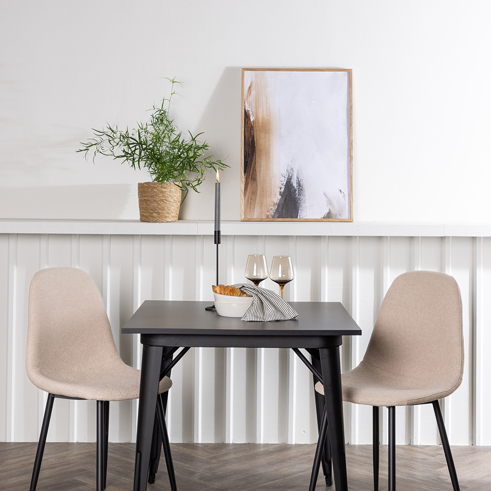 Spisegruppe Venture Home Tempe med 2 stk Polar Stoler