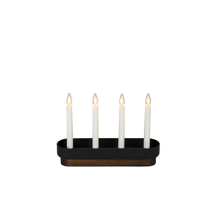 Adventstake Gnosjö Konstsmide 4 LED