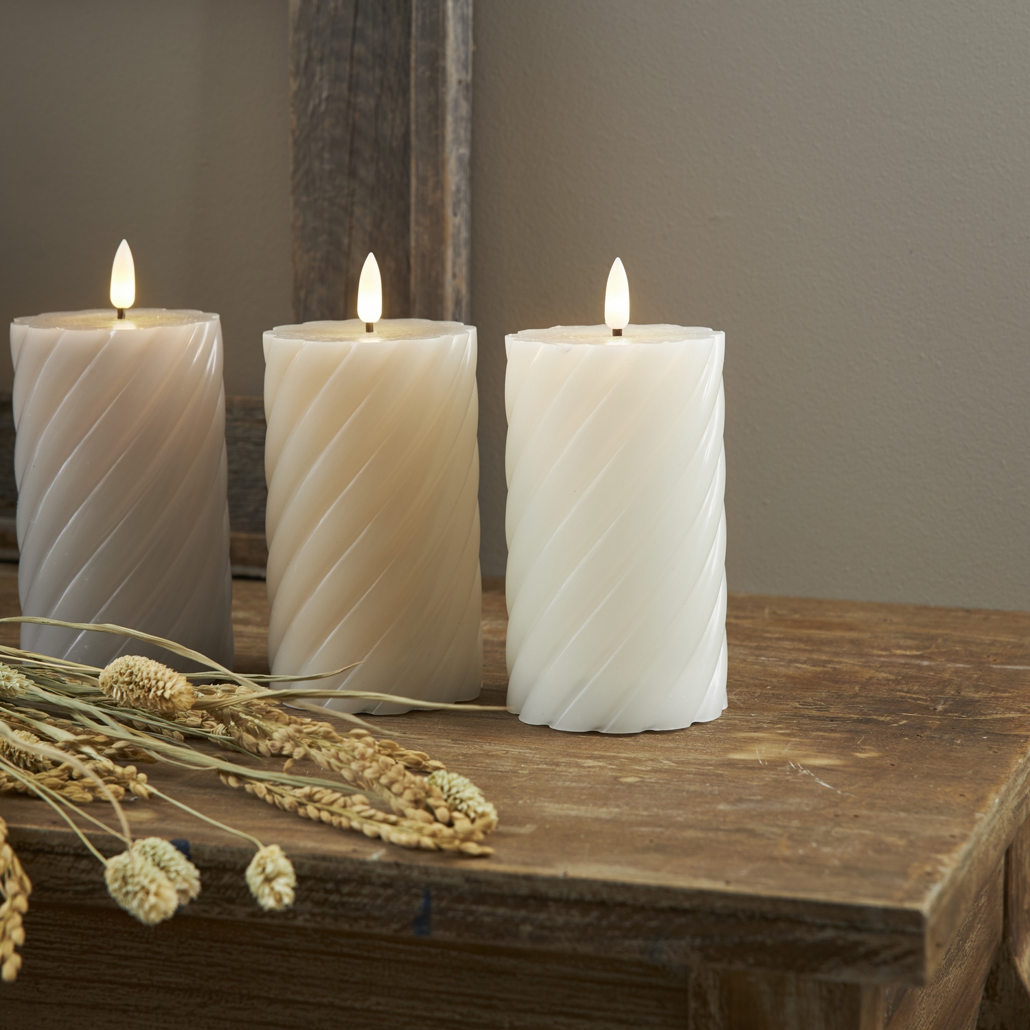 Kubbelys Star Trading Flamme Swirl LED