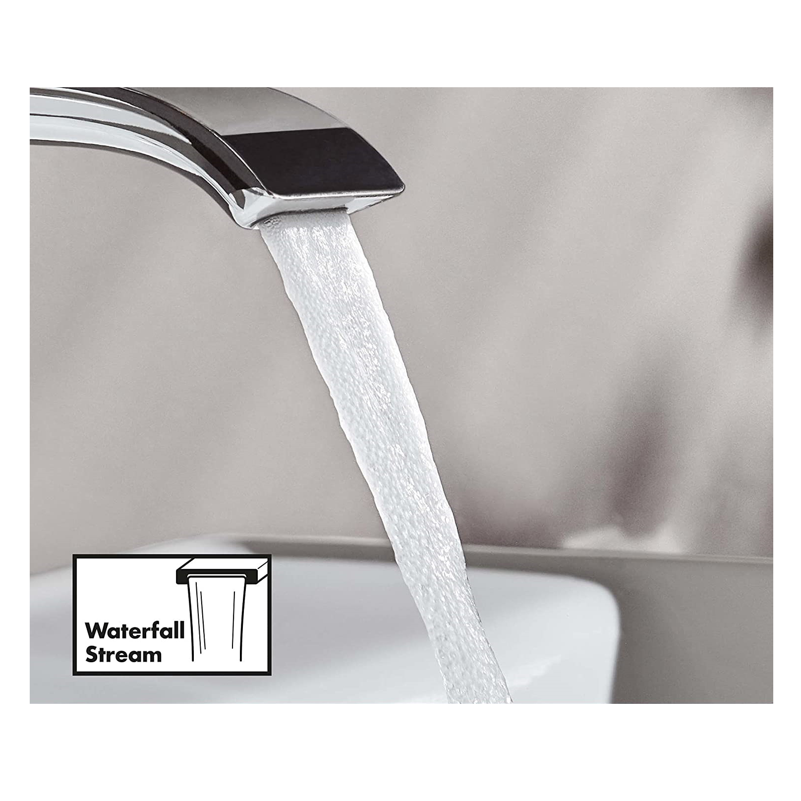 Servantbatteri Hansgrohe Vivenis 110 Waterfall