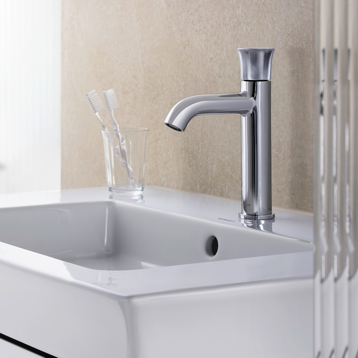 Tvättställsblandare Duravit White Tulip
