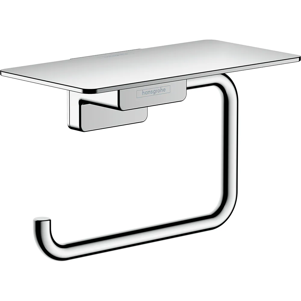 Toalettpapirholder Hansgrohe AddStoris 41772 med Hylle