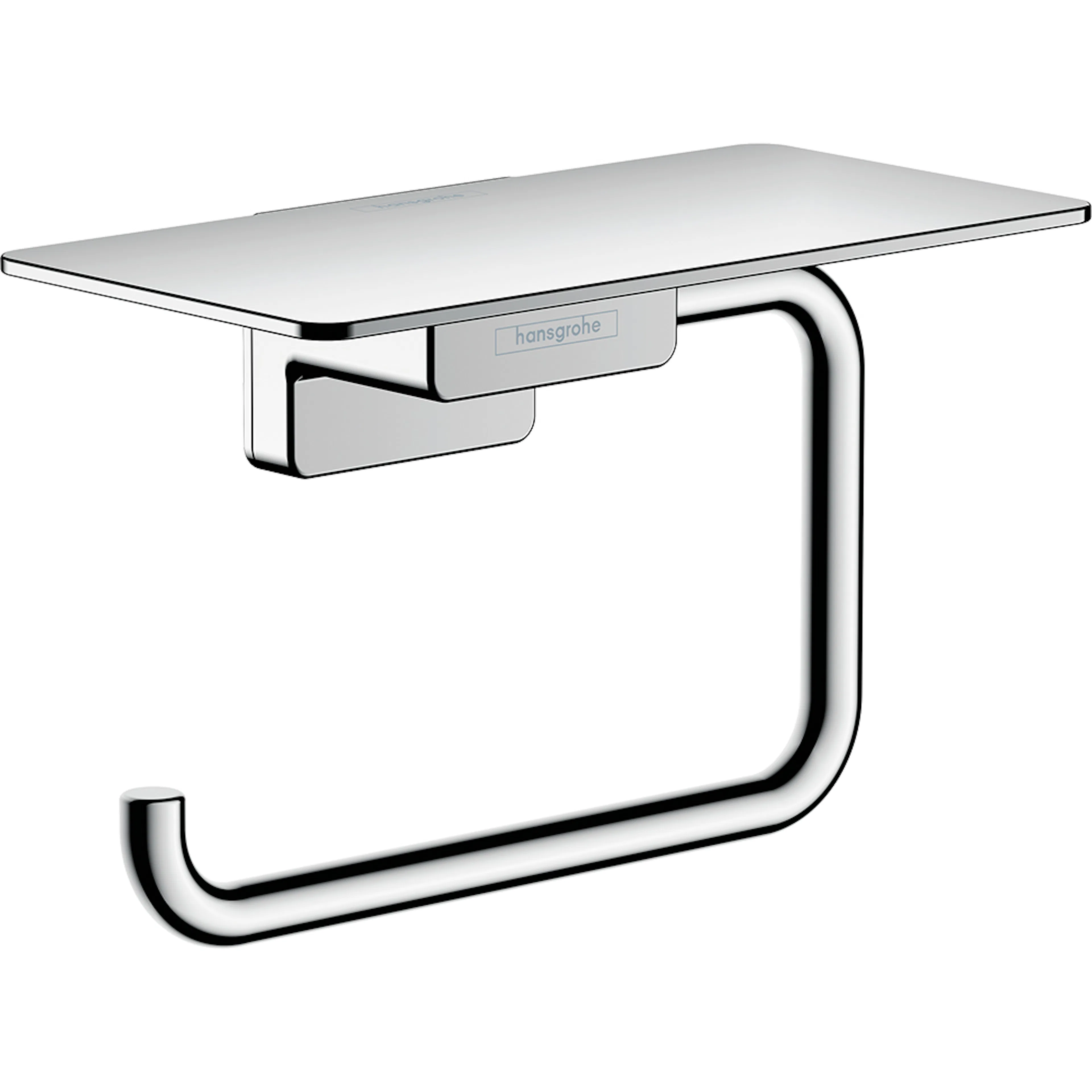 Toalettpapirholder Hansgrohe AddStoris 41772 med Hylle