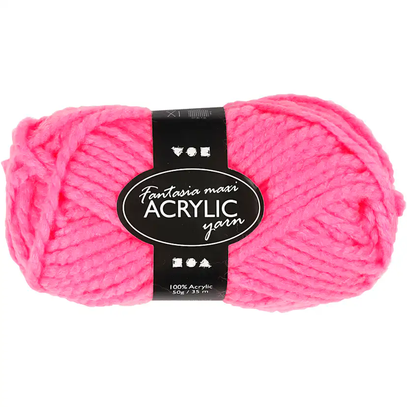 Akrylgarn Creativ Company Fantasia 35 m Stl Maxi 50 g/1 nst
