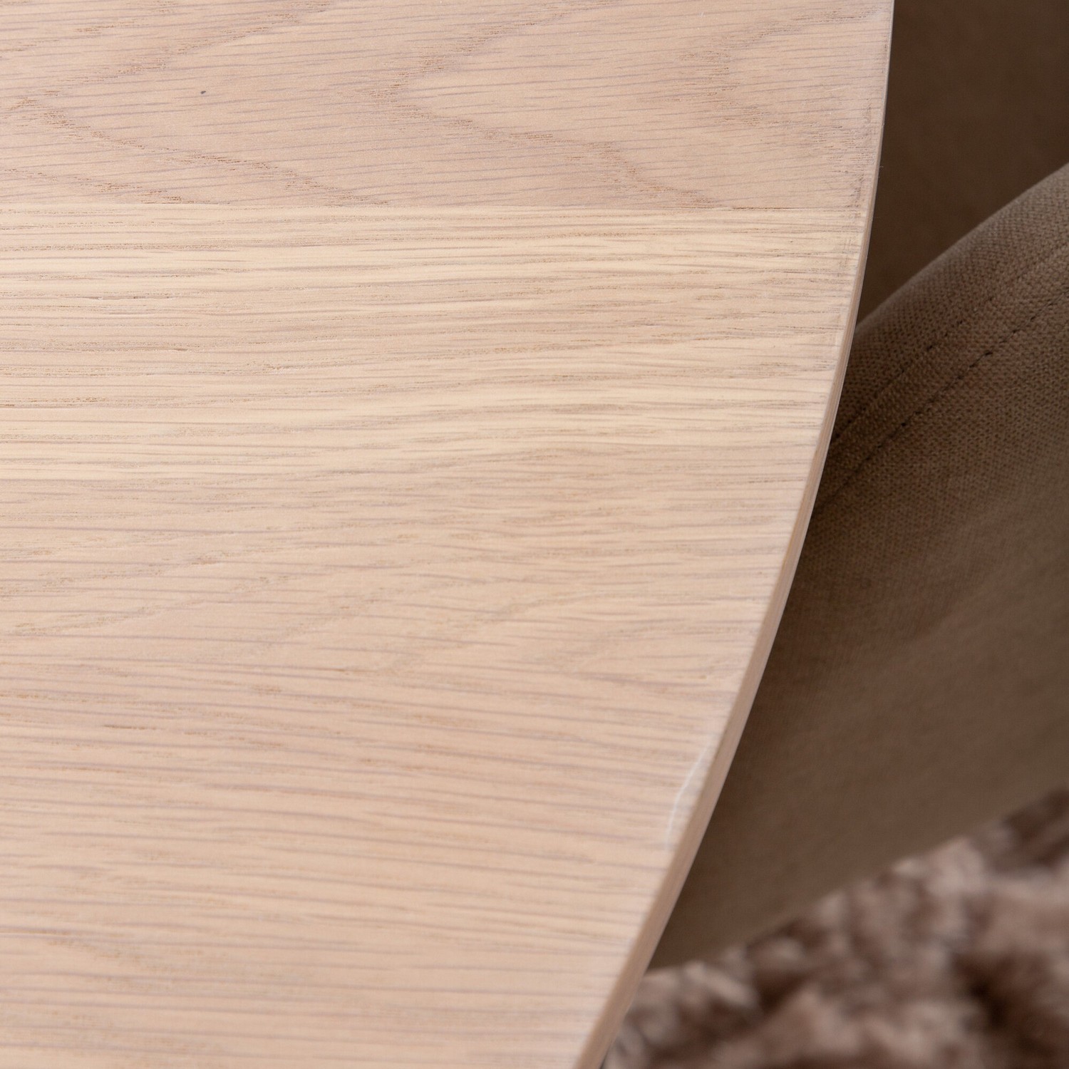 Spisegruppe Venture Home Bianca Rund med 4 Bergen Stoler Polyester