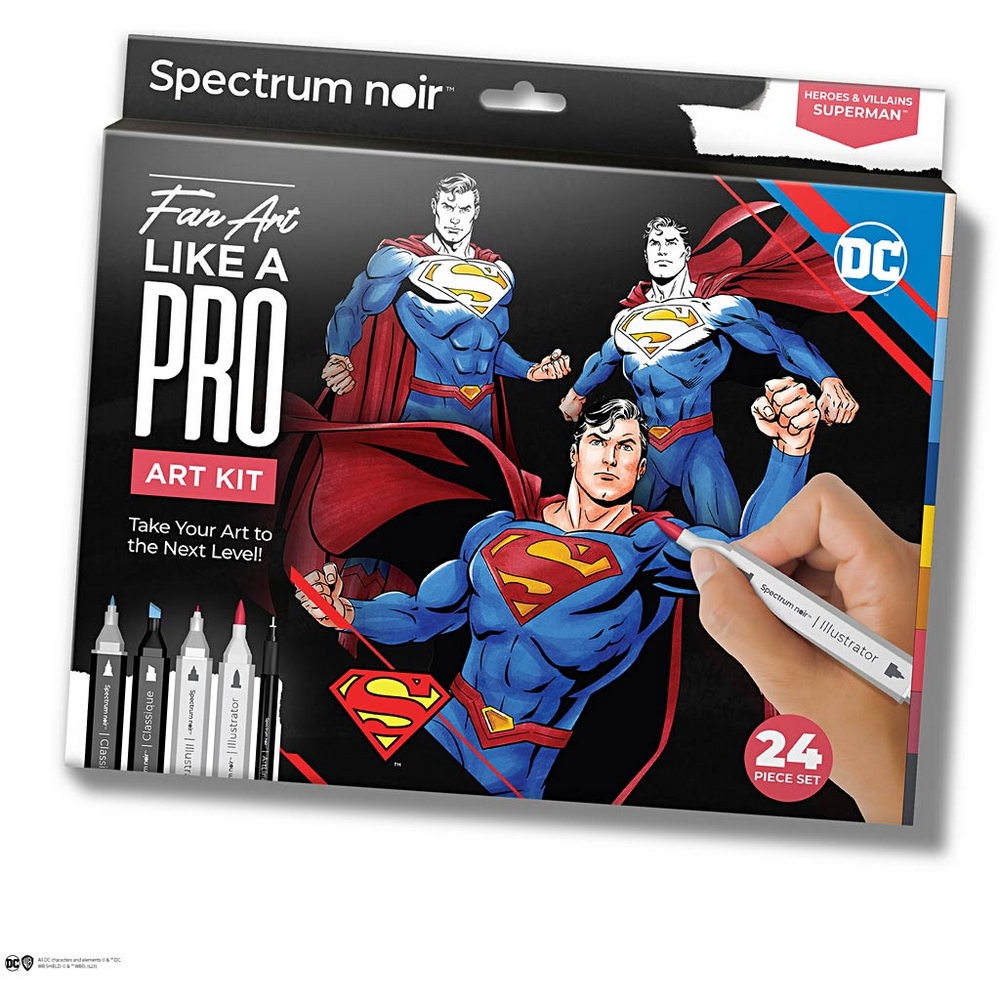 Hobbysett Creativ Company DIY Kit Illustrasjon Superman