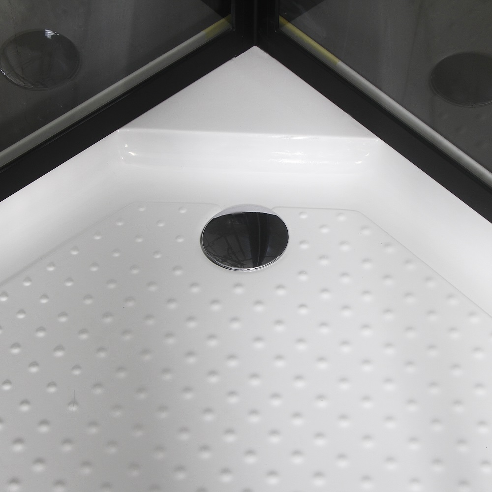 Dusjkabinett Bathlife Betrakta 90x90 Rund C/W Klarglass