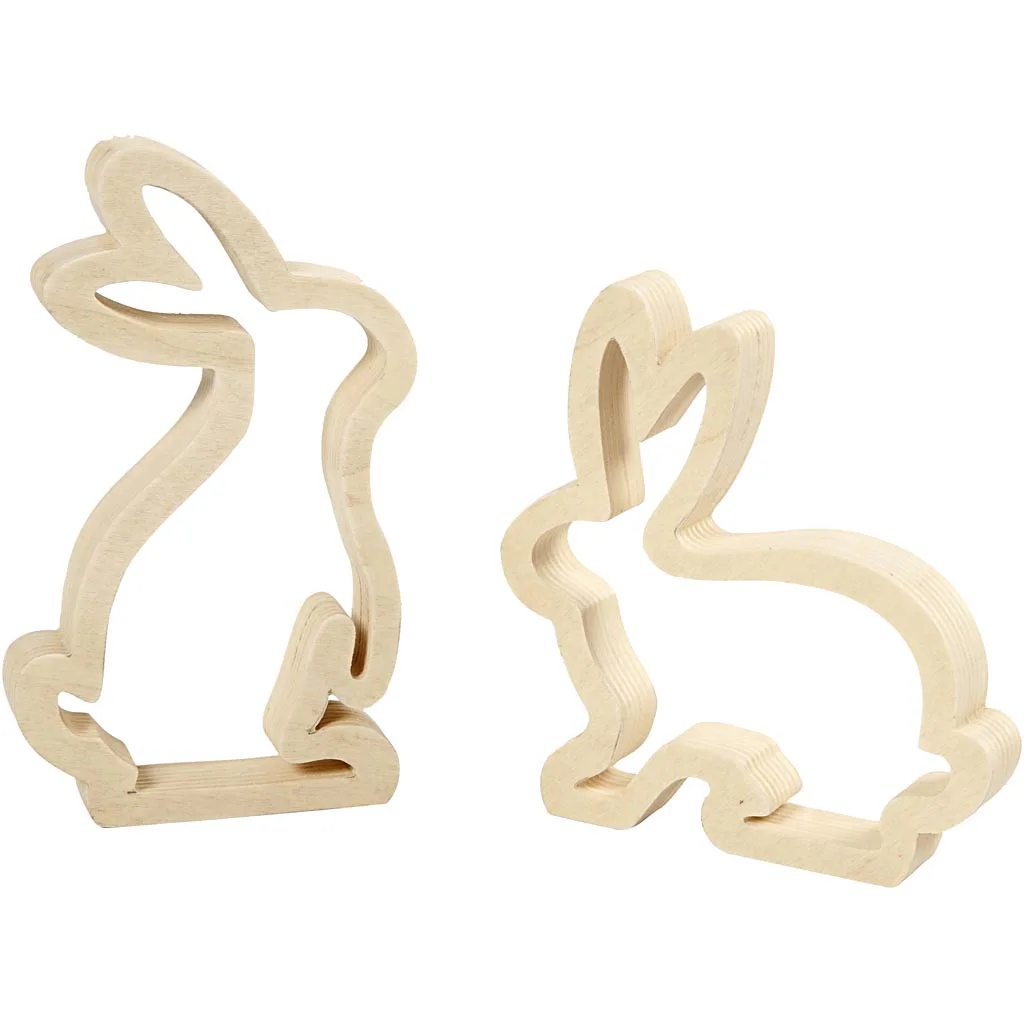 Påskeharer Creativ Company 2 stk/1 pk
