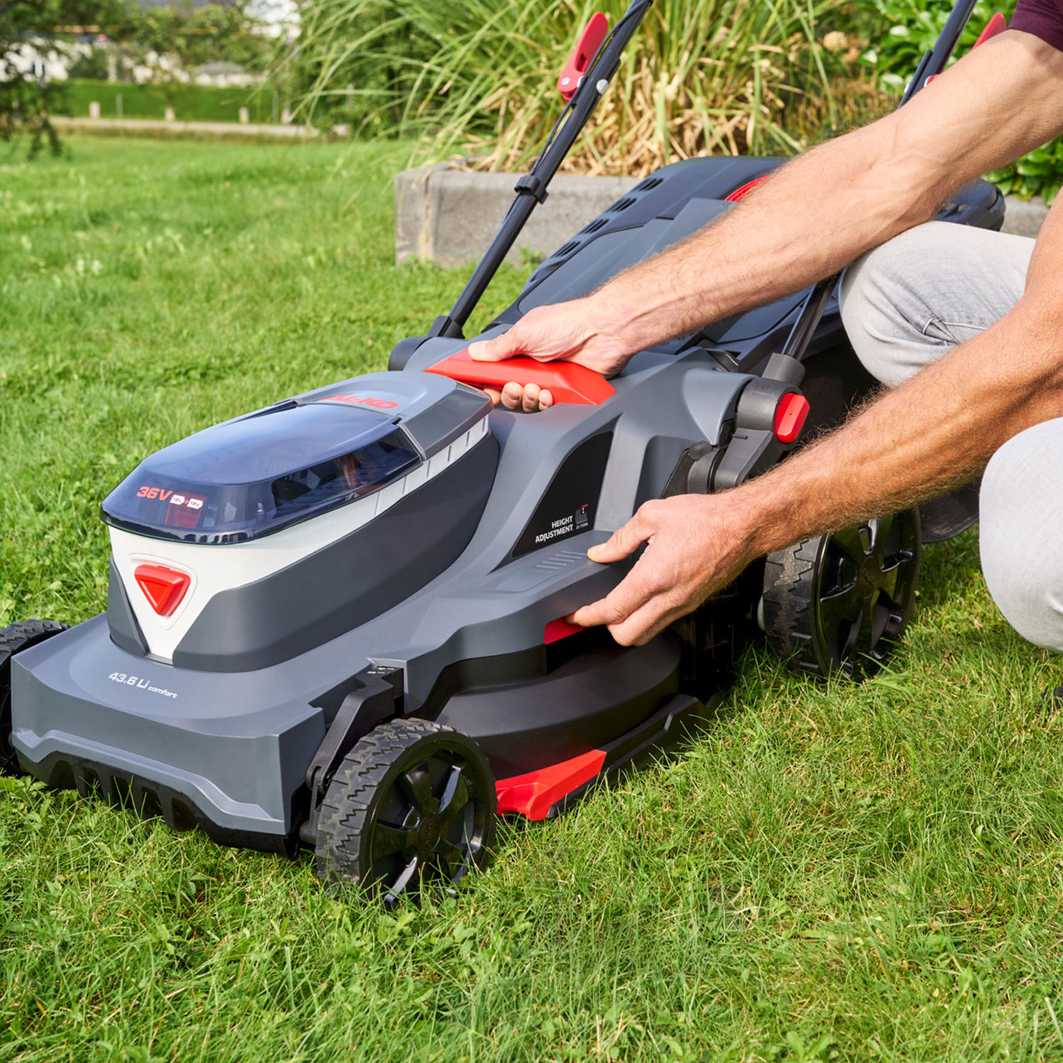 Gressklipper AL-KO 43.6 Li Comfort med Batteri og lader