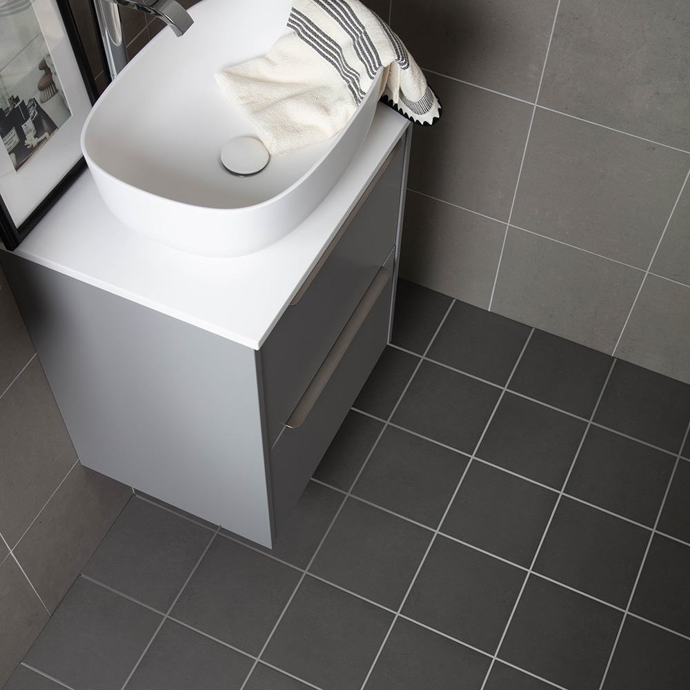Klinker Arredo Arc Mørkgrå 20x20 cm