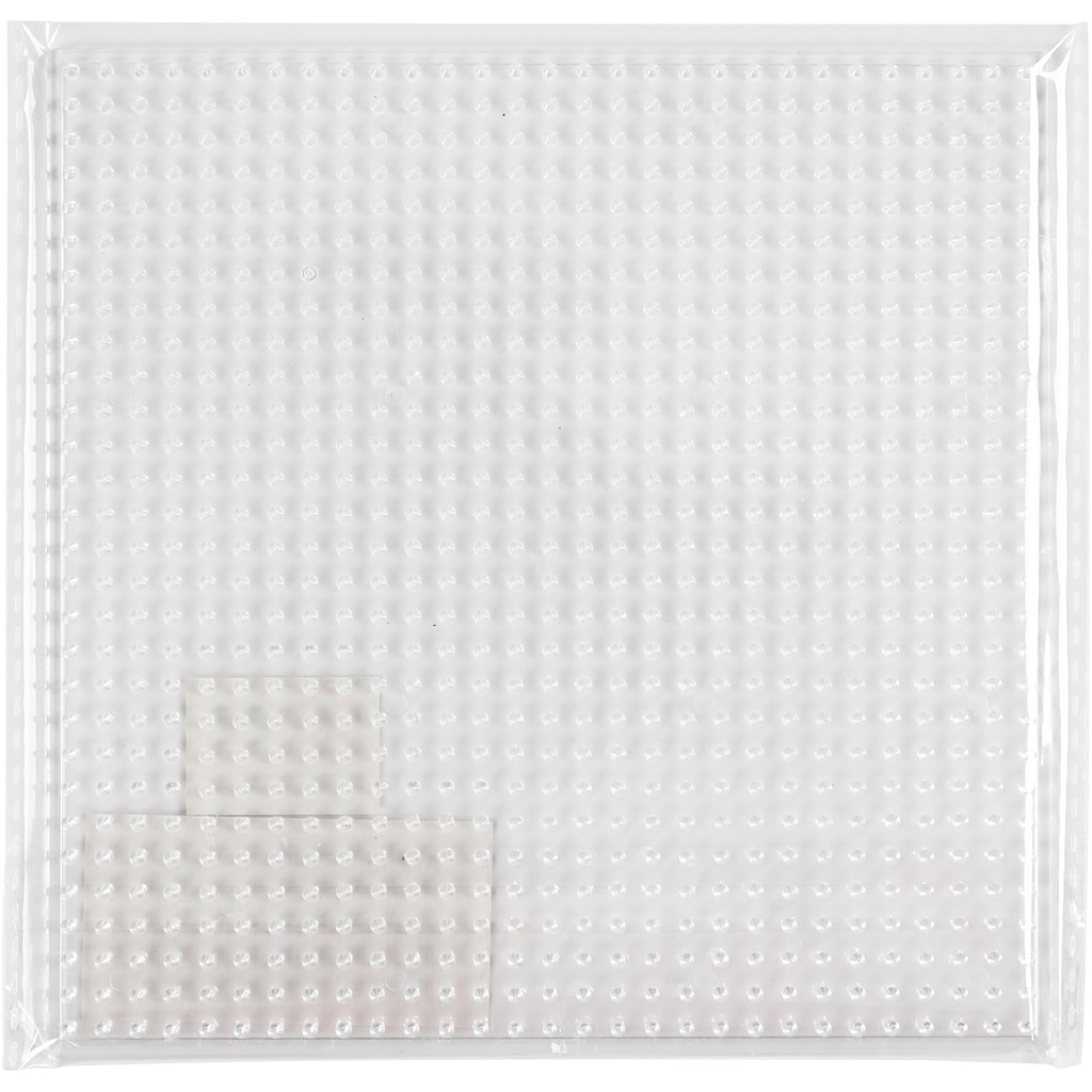 Perleplate Creativ Company Str 14,5x14,5 cm 1 Stk