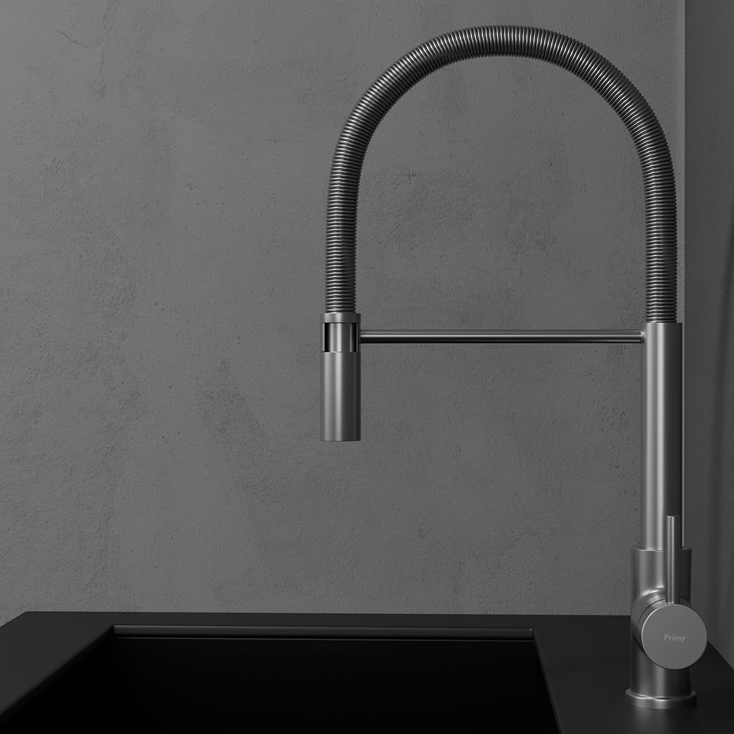 Kjøkkenbatteri Scandtap Steel Pro Rustfritt stål