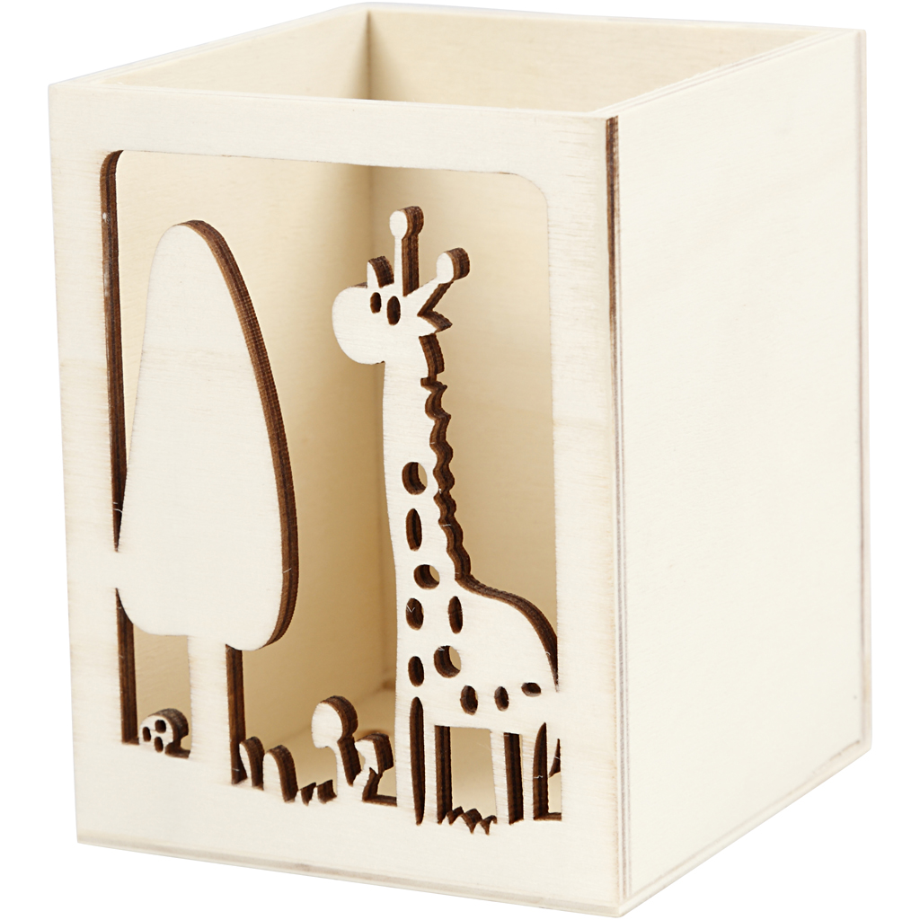 Blyantholder Creativ Company Sjiraff HxL 10x8 cm 1 stk